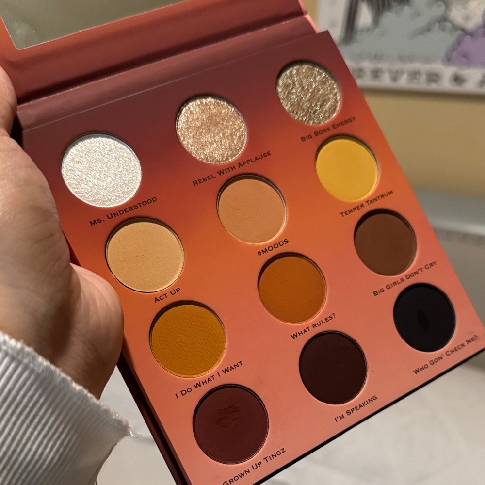 Colored Raine Rebellious Nudes Palette